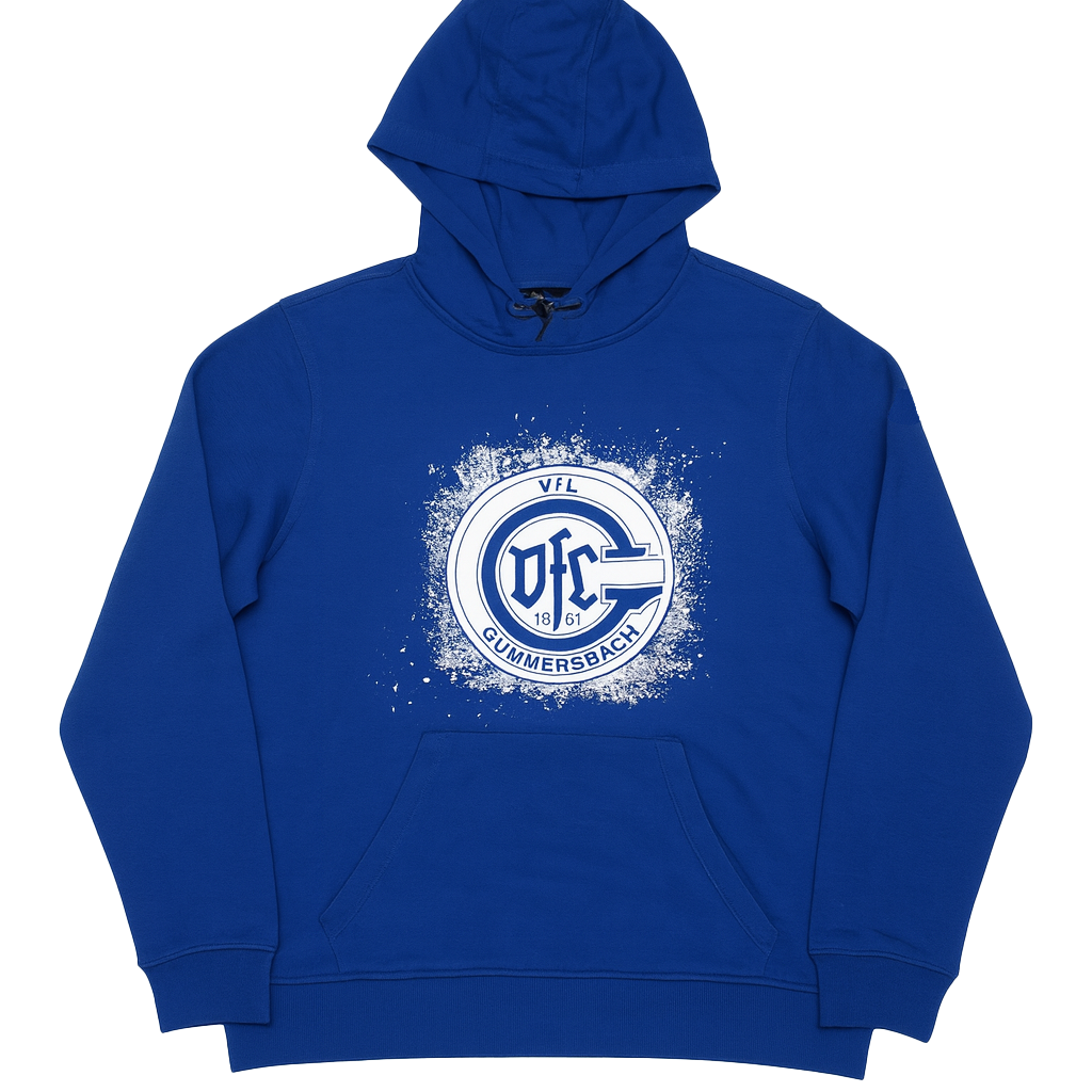 HERREN HOODIE VFL GUMMERSBACH HOODIE LOGO (AGA-2093X-BLU)