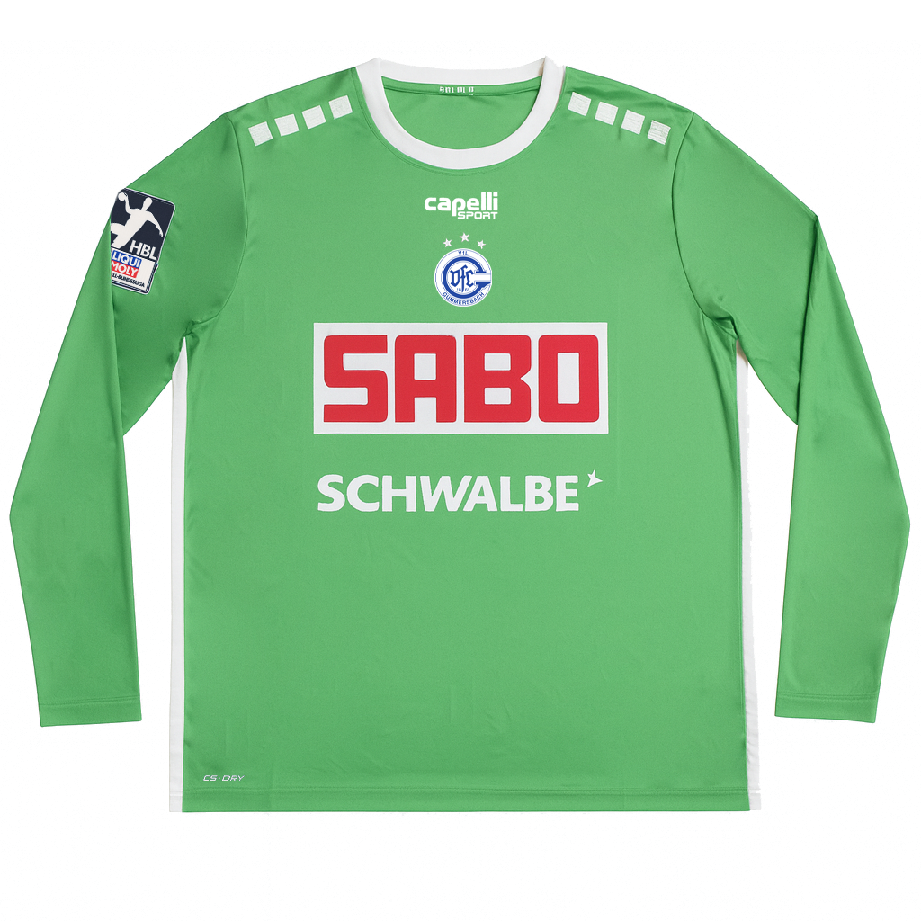 KIDS LANGARM-JERSEY BROOKLYN II YOUTH VFLG BUNDESLIGA LONG SLEEVE POWER GREEN/WHITE (AGA-9029-GRE)