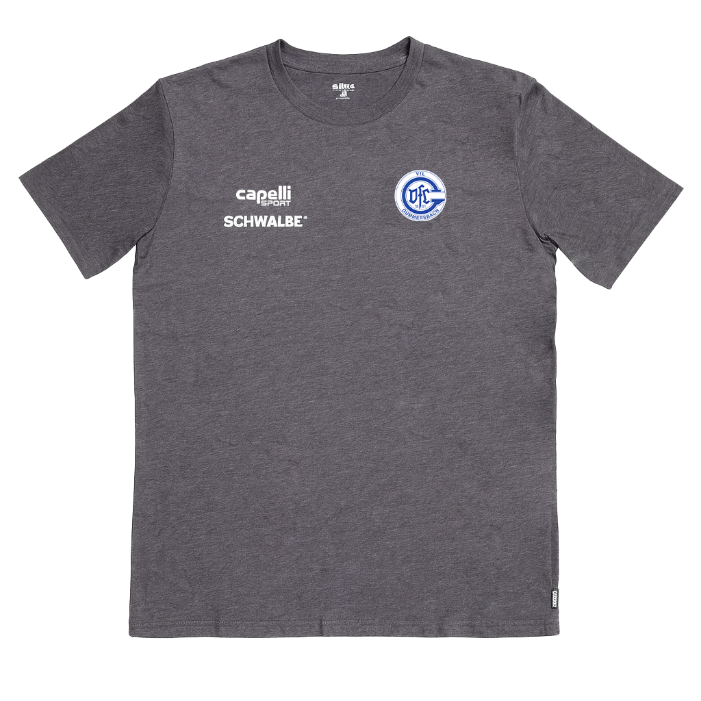 HERREN T-SHIRT BASICS ADULT T-SHIRT LOGO VFL GUMMERSBACH (AGA-2062X-GRY)