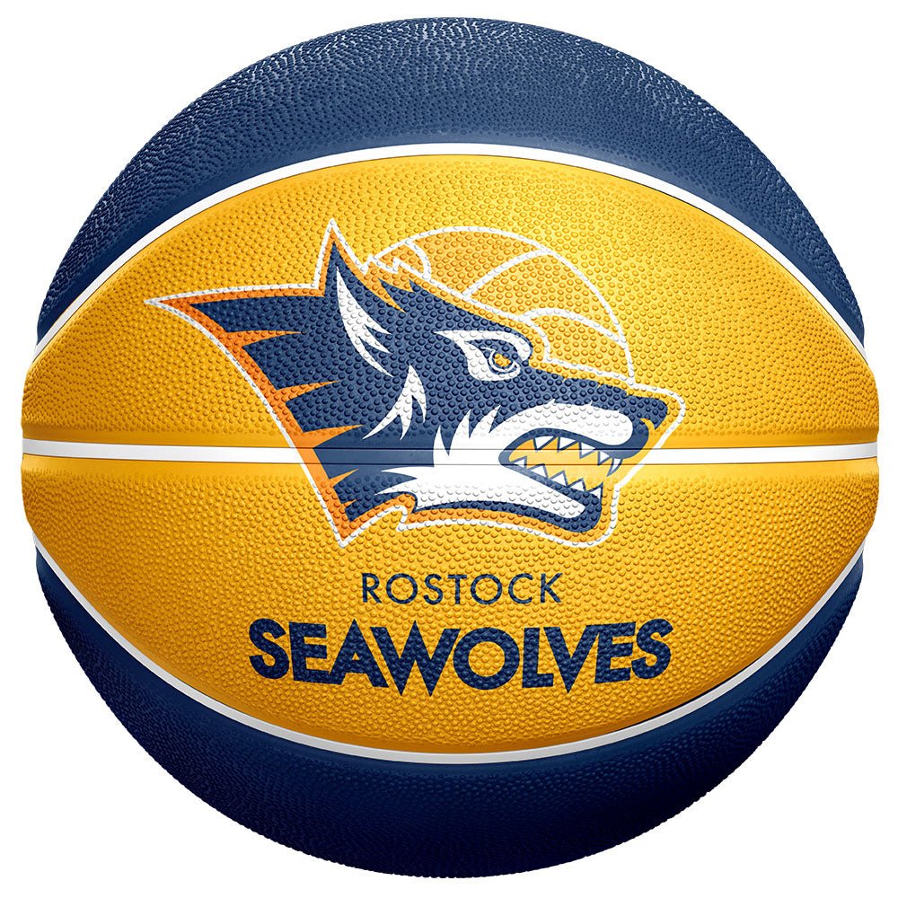 BASKETBALL BBL ROSTOCK SEAWOLVES SZ7 RUBBER (84772Z)