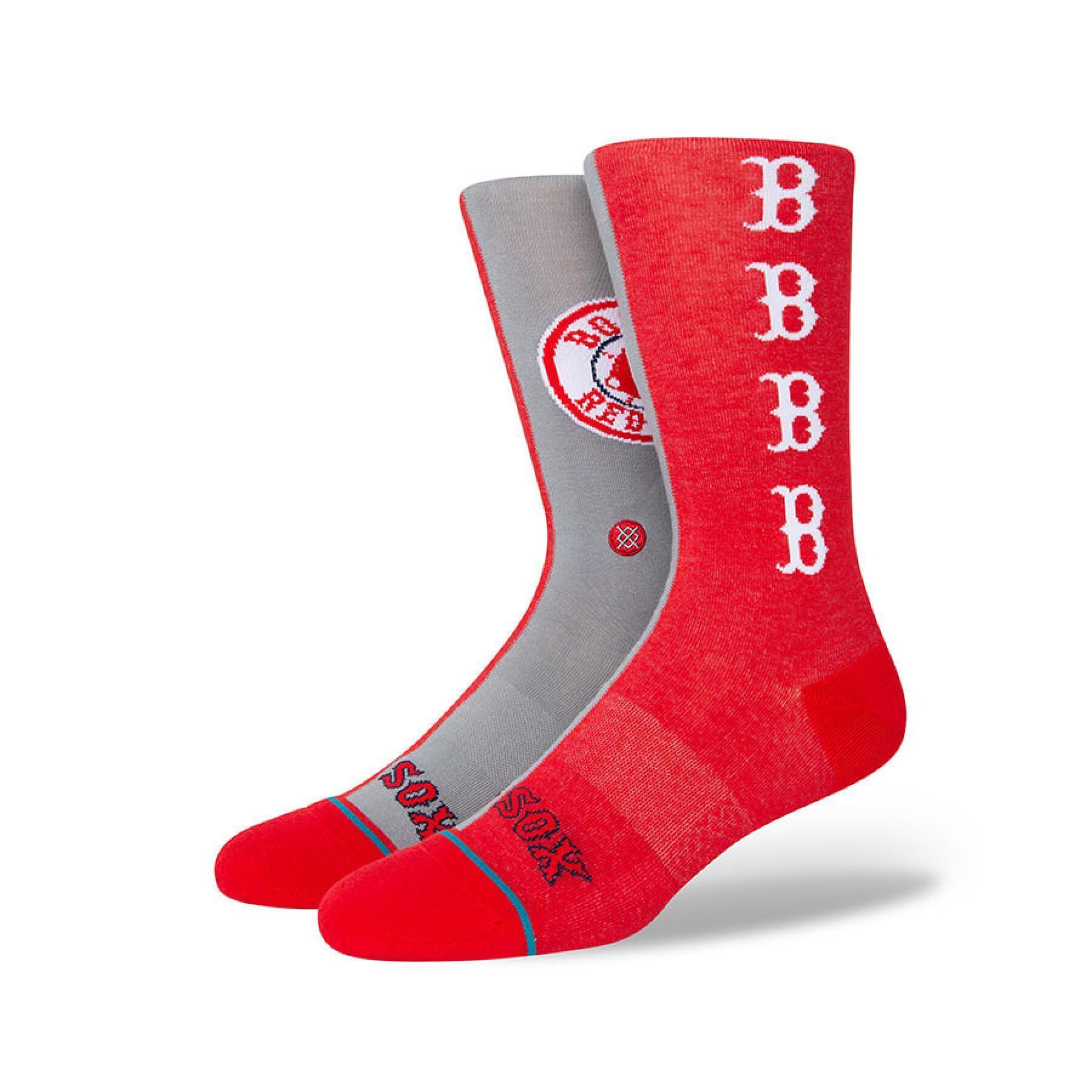 HERREN SOCKEN RED SOX SPLIT CREW (A545A22SOX)