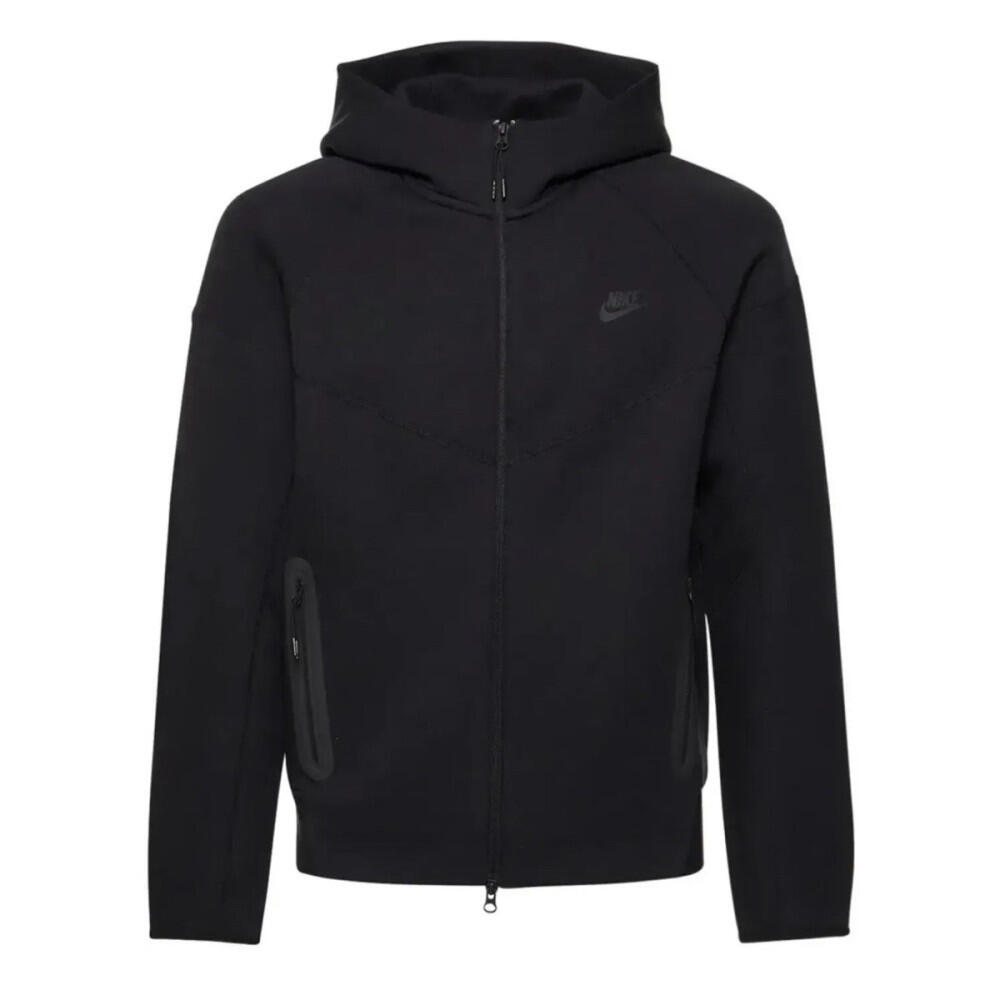 HERREN ZIP-JACKE M NK TCH FLC FZ WR HOODIE (FB7921-010)