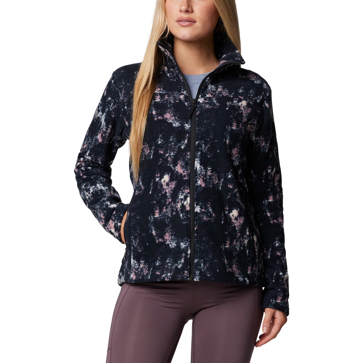 DAMEN FLEECEJACKE FAST TREK PRINTED JKR (1622211-581)