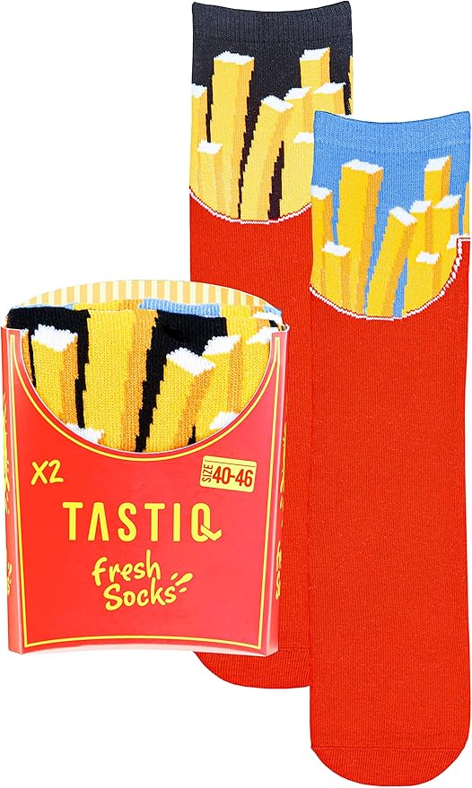 UNISEX SOCKEN FRITES SOCKS 2-PACK (CSX2FRI)